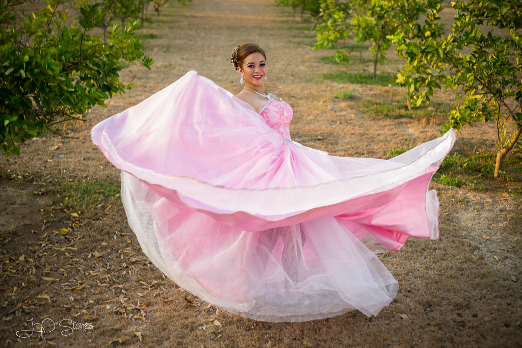 Quinceañera photo shoot