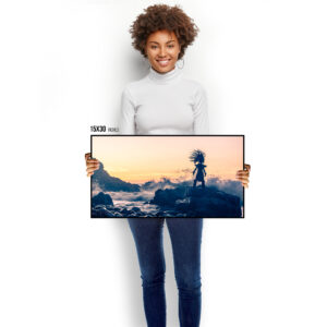 Mexican Aztec Warrior Panoramic Print. Fine Art Photography Print. Mexico Art. Wall Art. Mexico Wall Decor