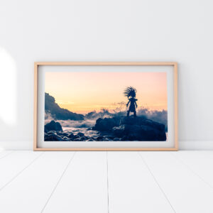 Aztec Warrior. Tlaloc Aztec God. Fine Art Prints by JP Stones Photography