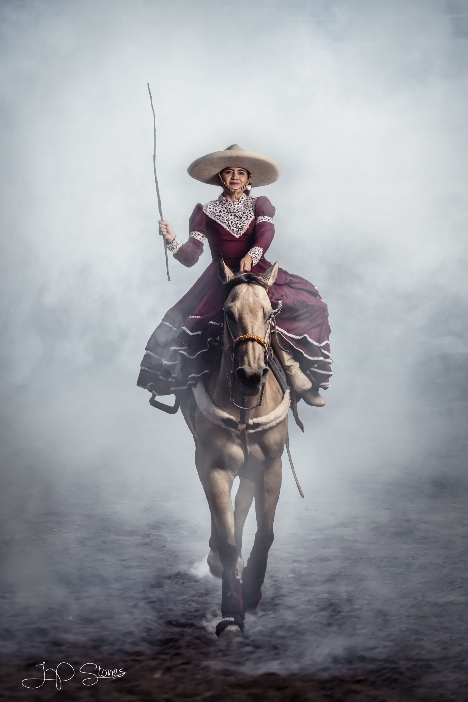 Escaramuza and Charro Cowboy Photography by JP Stones Photography Workshops
