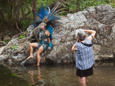 Behind The Scenes at one of my Aztec Photoshoots Aztec Workshop with JP Stones Photography