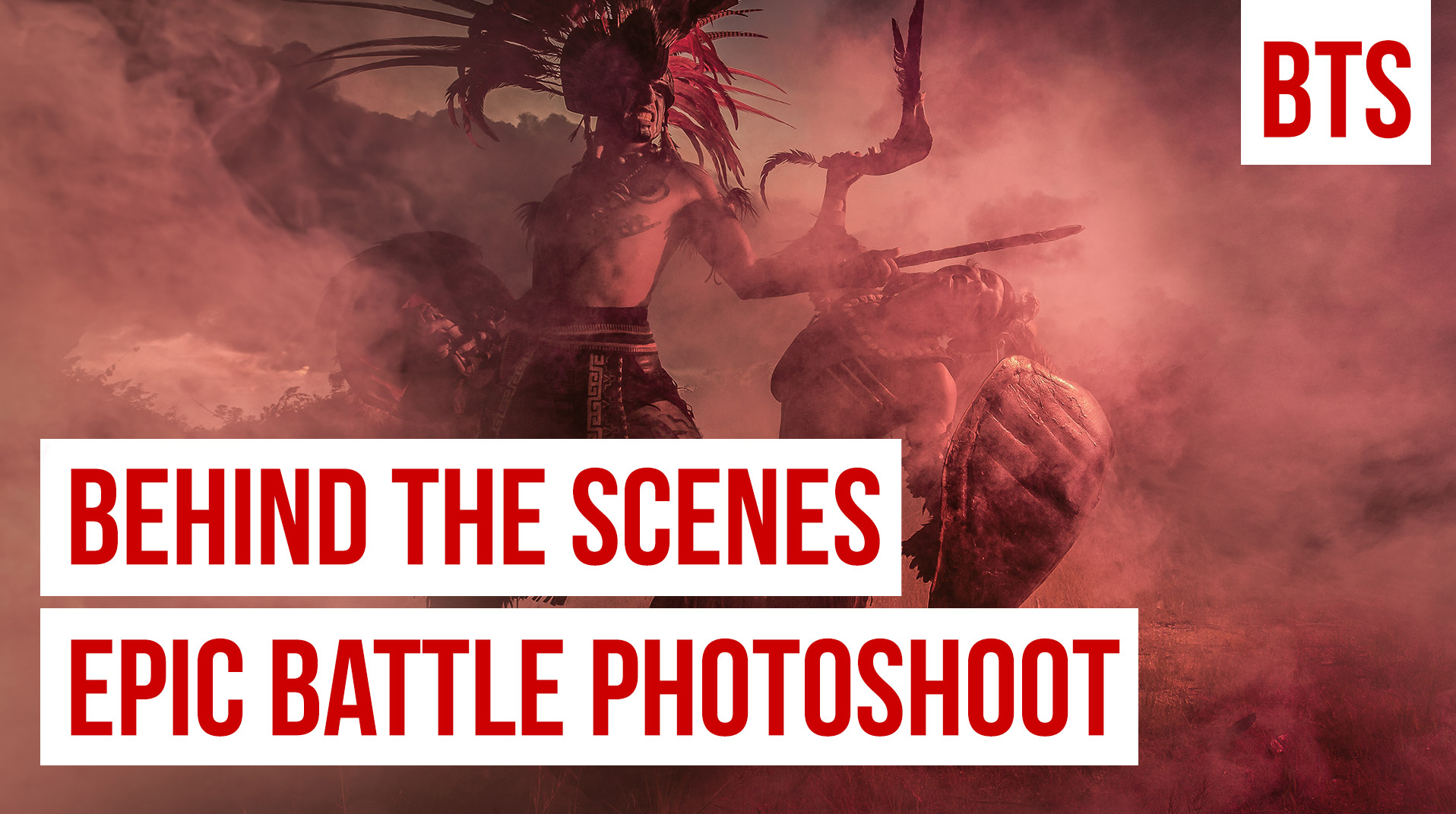 Behind the Scenes Epic Aztec Photoshoot by JP Stones Photography