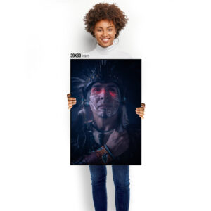 Mexican Aztec Warrior Print. Aztec & Mayan Wall Art.Mexico Photography Wall Decor. Mexico Art.