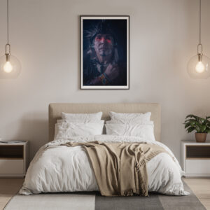 Mexican Aztec Warrior Print. Aztec & Mayan Wall Art.Mexico Photography Wall Decor. Mexico Art.