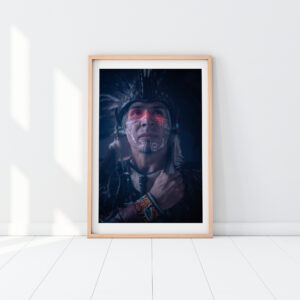 Tezcatlipoca. Mexica Warrior. Fine Art Prints by JP Stones Photography