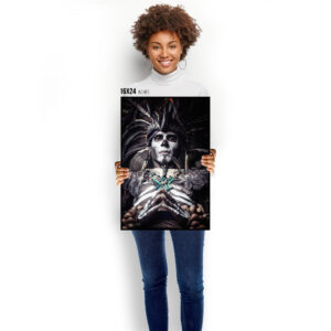 Aztec Warrior. Day of the Dead Art. Aztec God. Fine Art Prints by JP Stones Photography