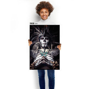 Aztec Warrior. Day of the Dead Art. Aztec God. Fine Art Prints by JP Stones Photography