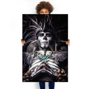 Aztec Warrior. Day of the Dead Art. Aztec God. Fine Art Prints by JP Stones Photography