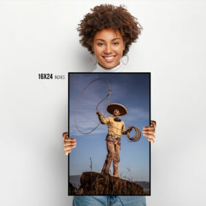 Mexican Charro with Lasso. Fine Art Prints by JP Stones Photography