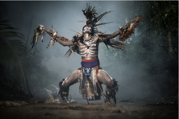 Aztec Mexica Warrior. JP Stones Photography Workshops