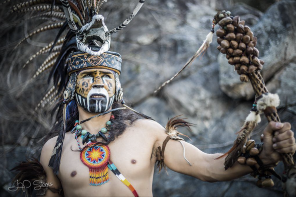 Aztec Mexica Warrior. JP Stones Photography Workshops