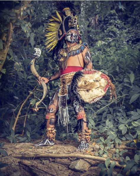 Aztec Mexica Warrior. JP Stones Photography Workshops
