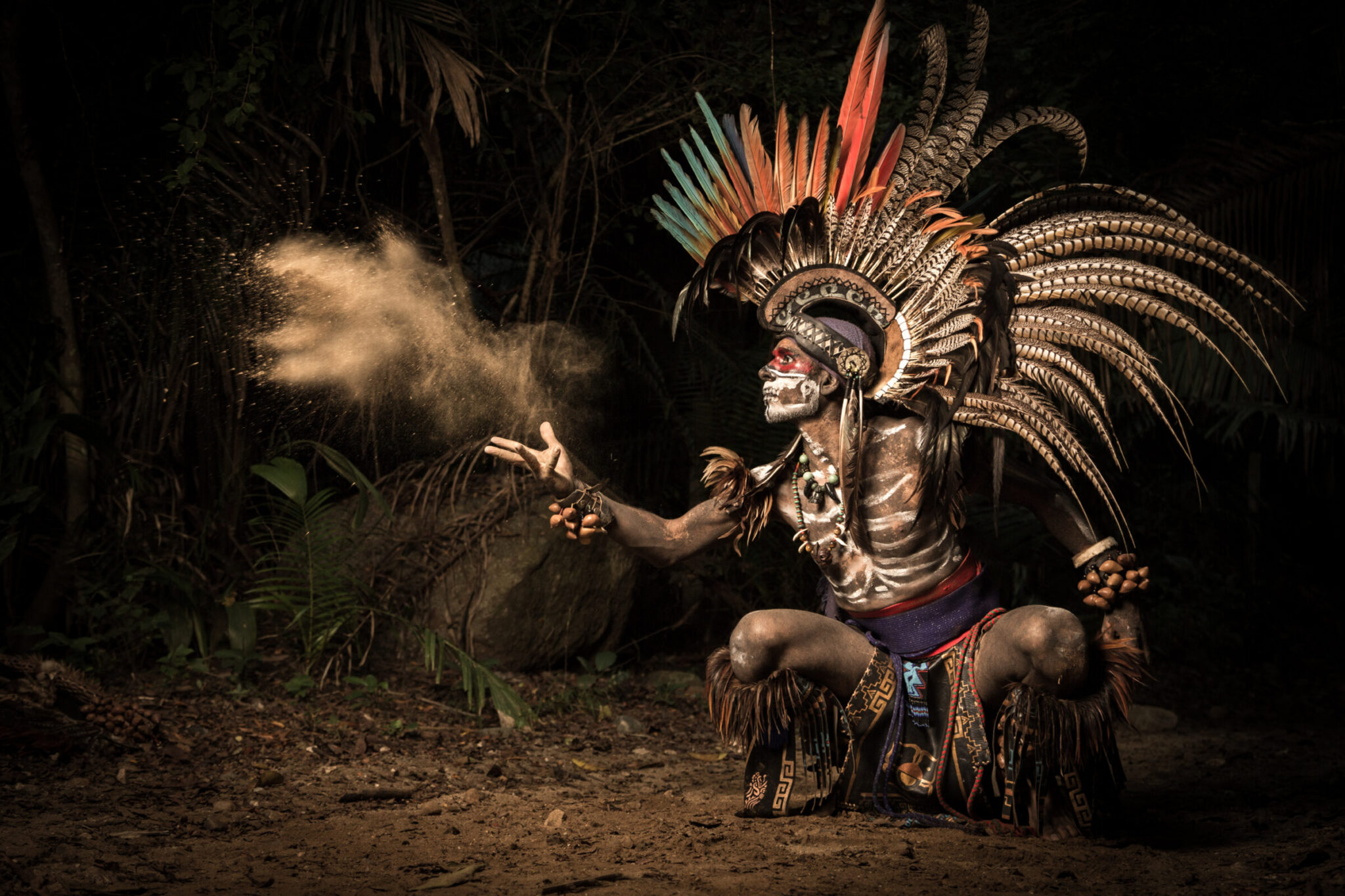 Mexica/Aztec Warrior Portrait by JP Stones photography Workshops