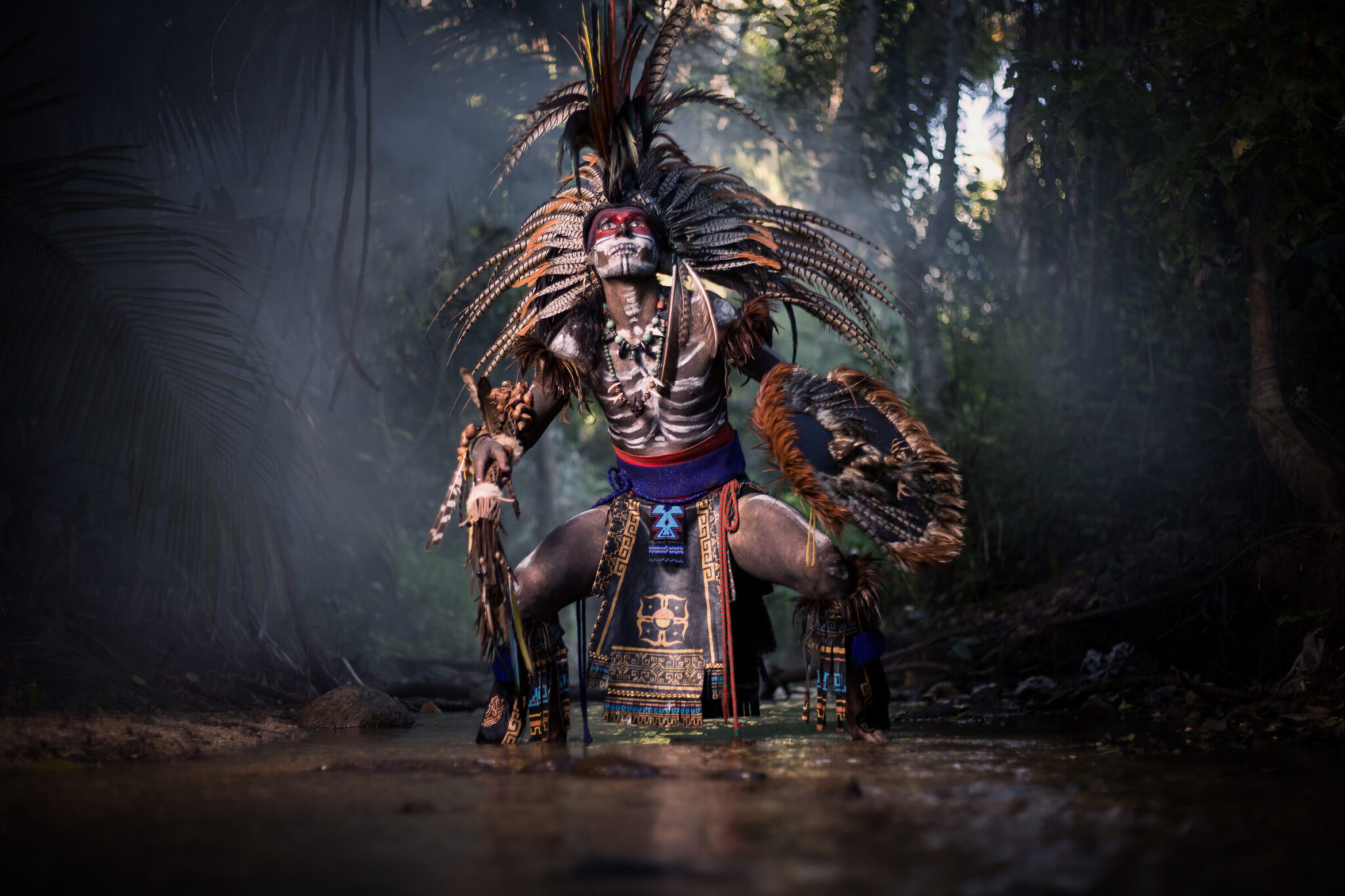 Mexica/Aztec Warrior Portrait by JP Stones photography Workshops