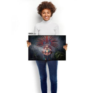 Aztec Photography Print. Aztec Wall Art. Aztec Wall Decor