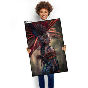 Aztec Dancer Photography Print. Aztec Art, Aztec Wall Decor, Mexico Art