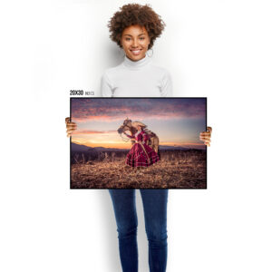 Mexican Escaramuza and Horse. Cultural Portrait Photography. Fine Art Photography Print. Mexico Art. Wall Art.