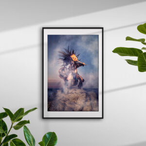 Aztec Warrior. Aztec God. Fine Art Prints by JP Stones Photography