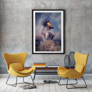 Aztec Warrior. Aztec God. Fine Art Prints by JP Stones Photography