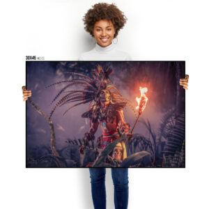 Aztec Warrior. Aztec God. Fine Art Prints by JP Stones Photography