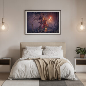 Aztec Warrior. Aztec God. Fine Art Prints by JP Stones Photography