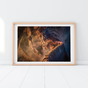 Mexica God. Aztec God. Fine Art Prints by JP Stones Photography