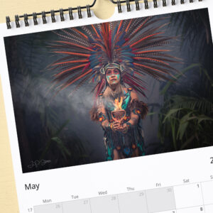2023 Aztec Calendar. Mexico Culture Calendar. Wall Art. Fine Art Photography