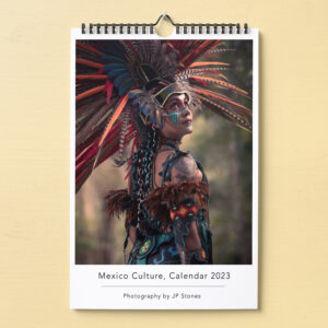 2023 Aztec Calendar. Mexico Culture Calendar. Wall Art. Fine Art Photography