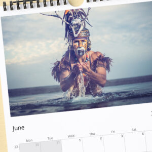 2023 Aztec Calendar. Mexico Culture Calendar. Wall Art. Fine Art Photography