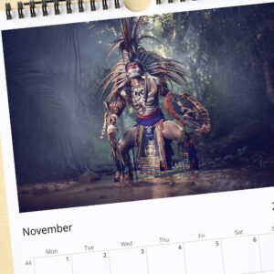 2023 Aztec Calendar. Mexico Culture Calendar. Wall Art. Fine Art Photography