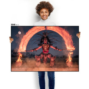 Aztec Art Print. Aztec Wall Art & Aztec Decor. Aztec God. Mexico Photography. Mexico Wall Art. Fine Art Photography.