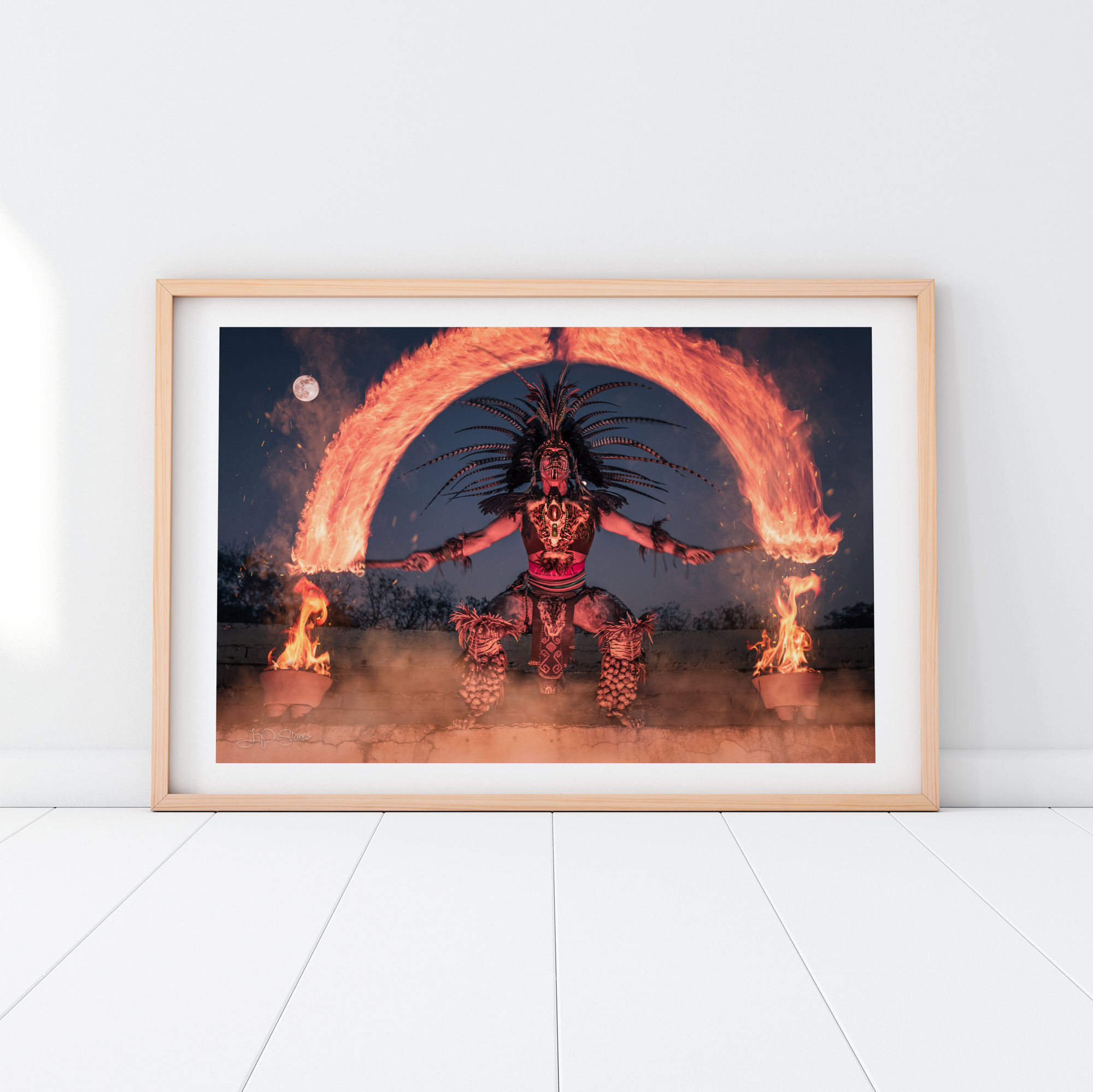 Aztec Art Print. Aztec Wall Art & Aztec Decor. Aztec God. Mexico Photography. Mexico Wall Art. Fine Art Photography.