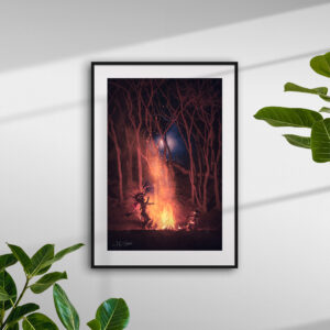 Peyote Ceremony Art Print. Aztec Wall Art & Aztec Decor. Aztec God. Mexico Photography. Mexico Wall Art. Fine Art Photography.