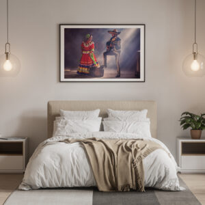 Mexican Folkloric Dancers Wall Art. Charro and China Poblana. Jarabe Tapatio Wall Art. Fine Art Photography Print.
