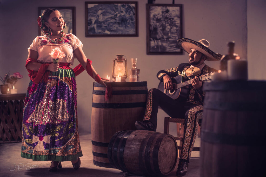 Charro Playing guitar